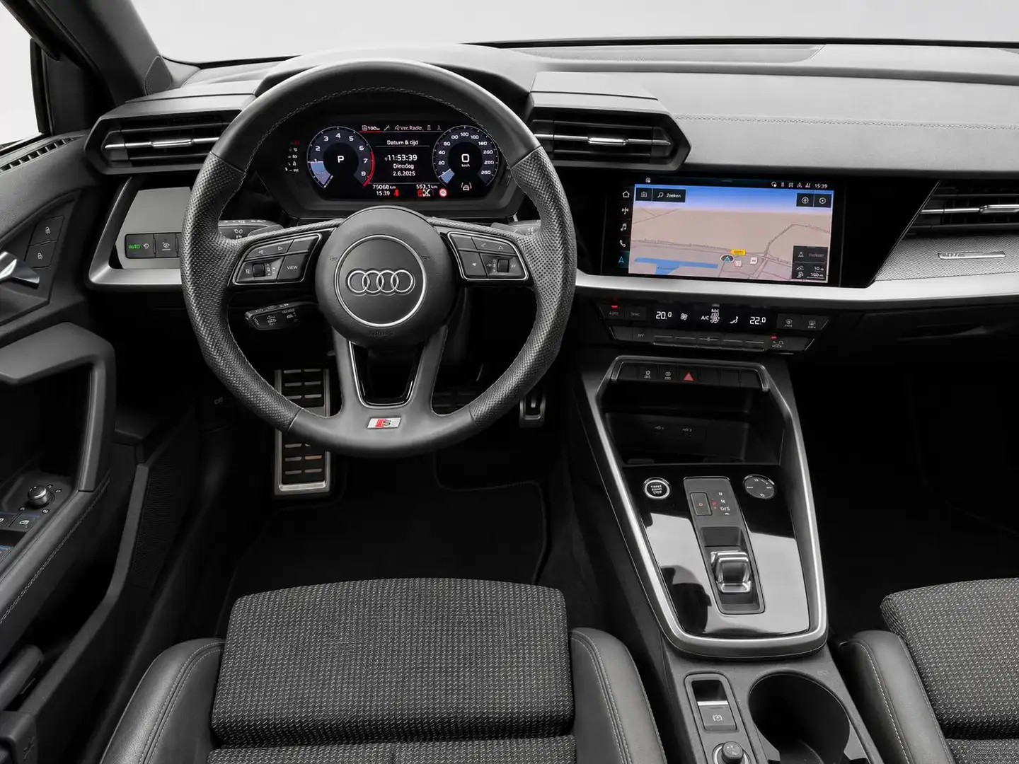Audi A3 Limousine 35 TFSI S edition S Line Matrix Appconne Grijs - 2
