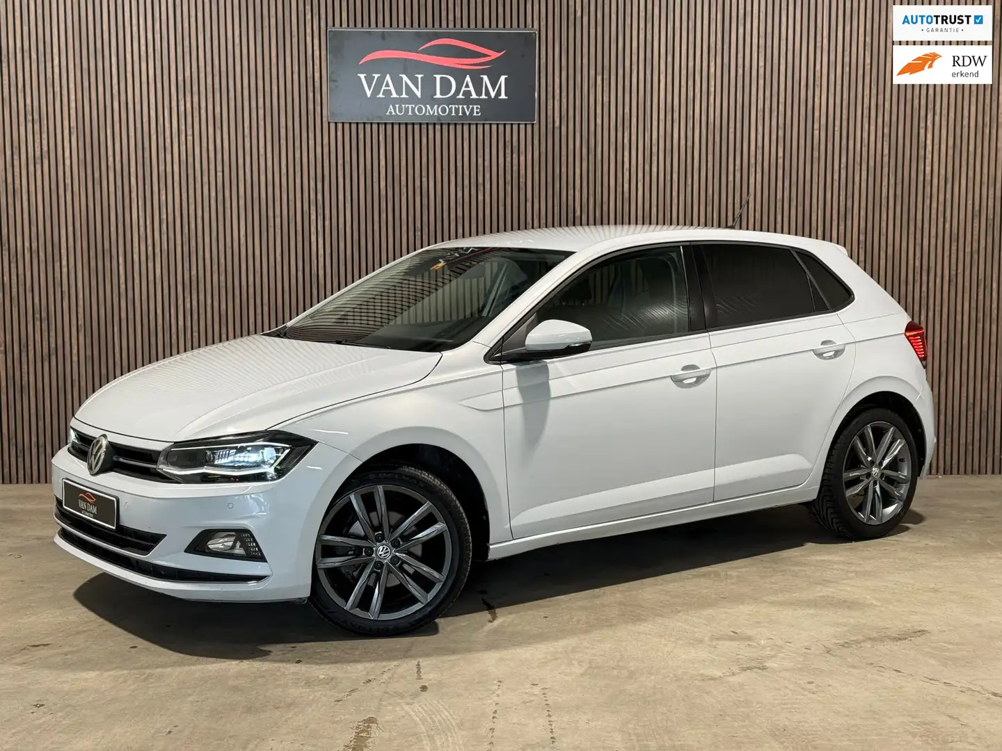 Volkswagen Polo 1.0 TSI Highline 2018 DSG VIRTUAL LED CAMERA Wit - 1