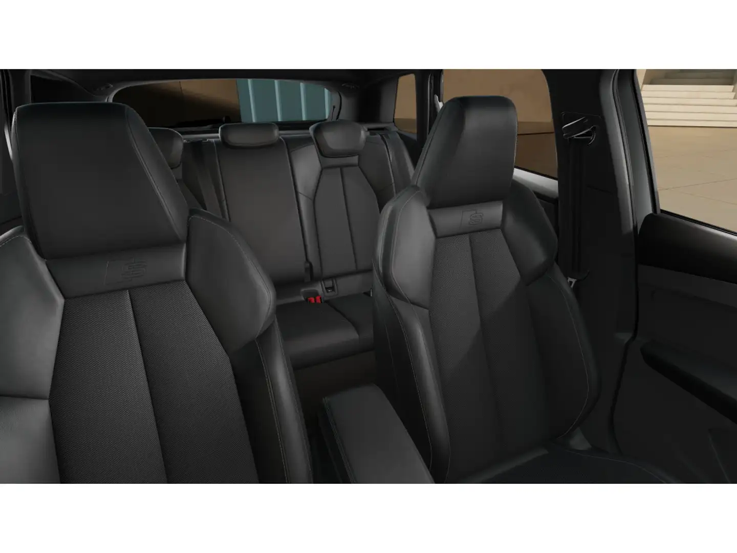 Audi Q4 e-tron S line 45 quattro Gris - 2