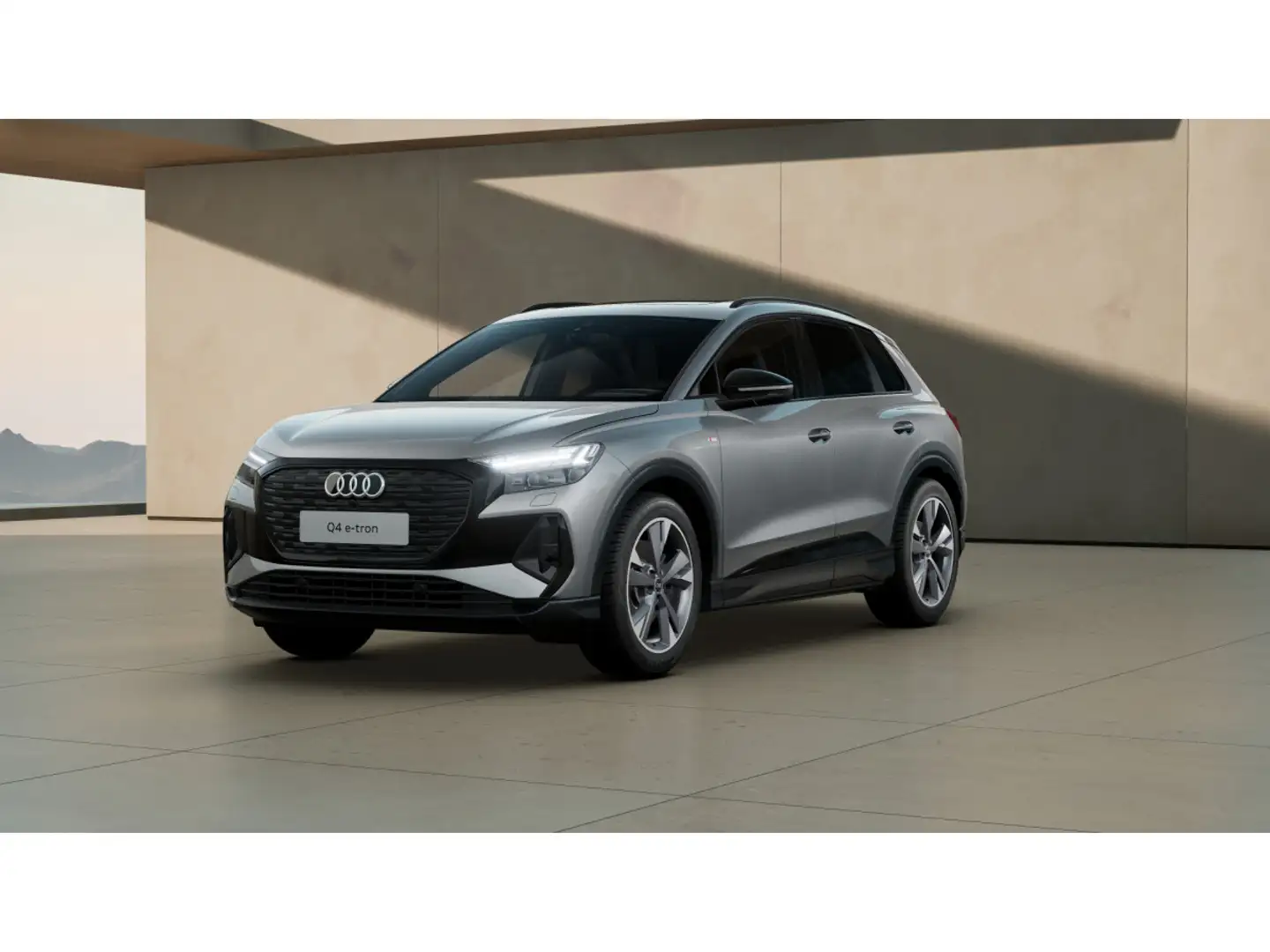 Audi Q4 e-tron S line 45 quattro Gris - 1