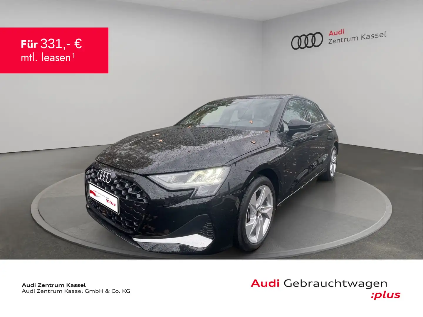 Audi A3 30 TDI LED Navi PDC+ AHK Schwarz - 1