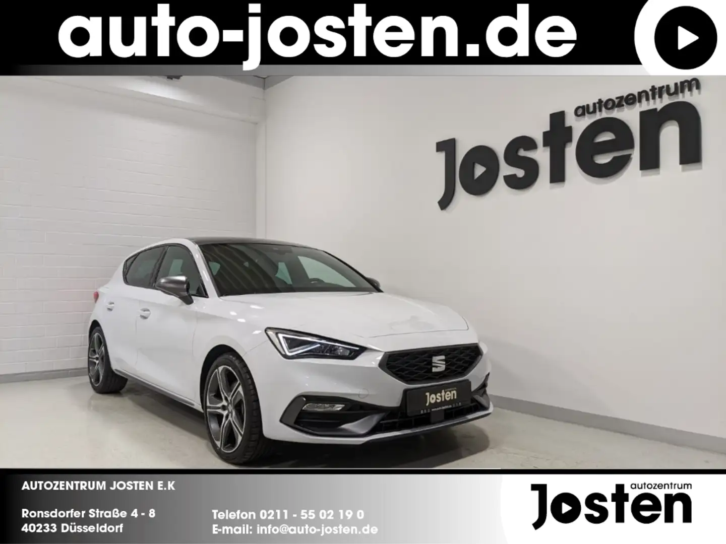 SEAT Leon FR 2.0 TSI DSG LED Pano StHz Beats Navi Blanc - 1