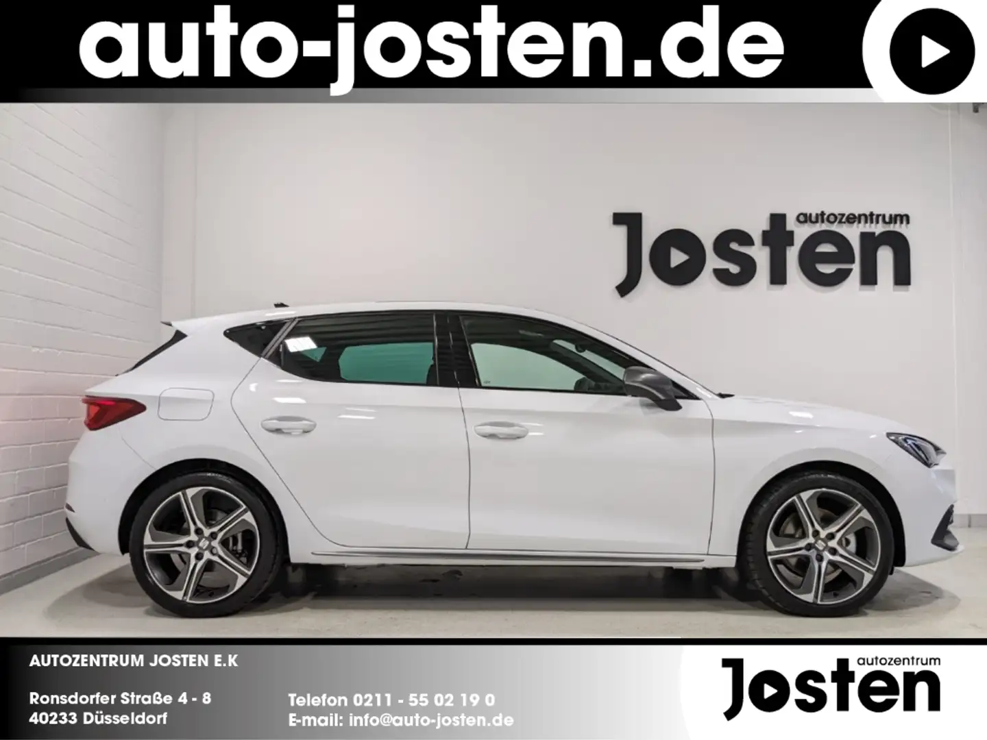 SEAT Leon FR 2.0 TSI DSG LED Pano StHz Beats Navi Blanc - 2
