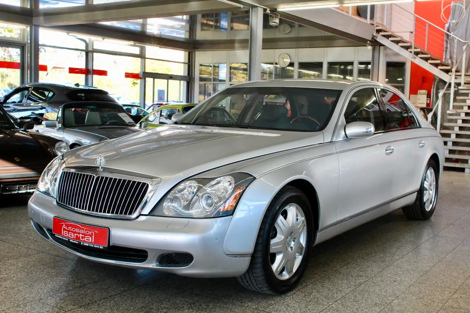 Maybach 57 - dt. Werkswagen - toporiginal - 69tkm ! Silver - 2