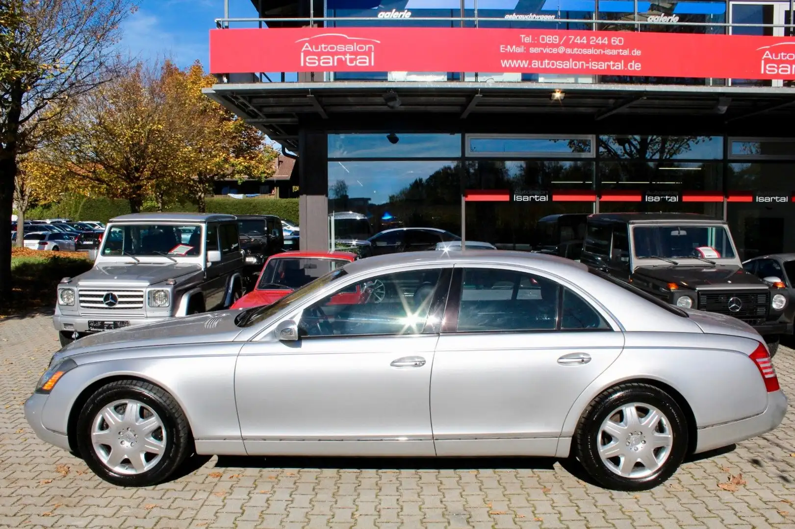 Maybach 57 - dt. Werkswagen - toporiginal - 69tkm ! Silver - 1