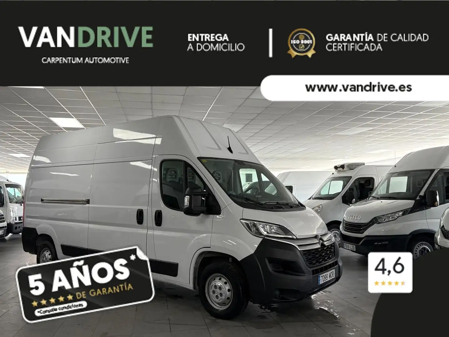 Citroen Jumper BLUEHDI 103KW (140CV) FURGÓN 35L3H3 Bianco - 1