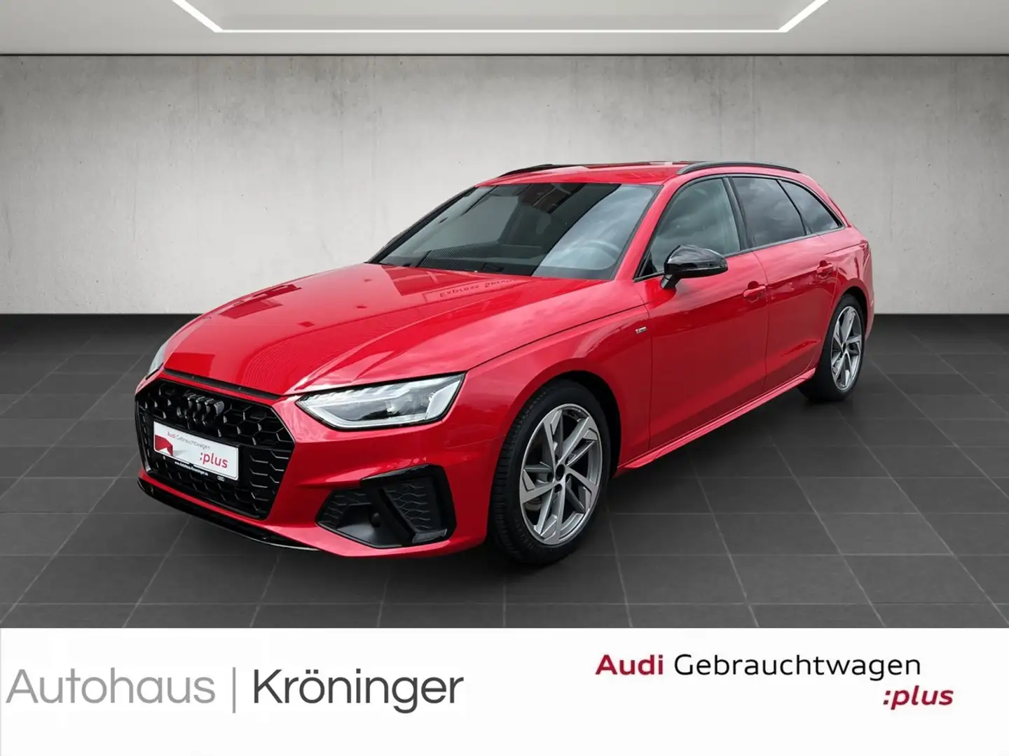 Audi A4 Avant 30 TDI DSG S line Navi ACC Tour LED Rot - 1