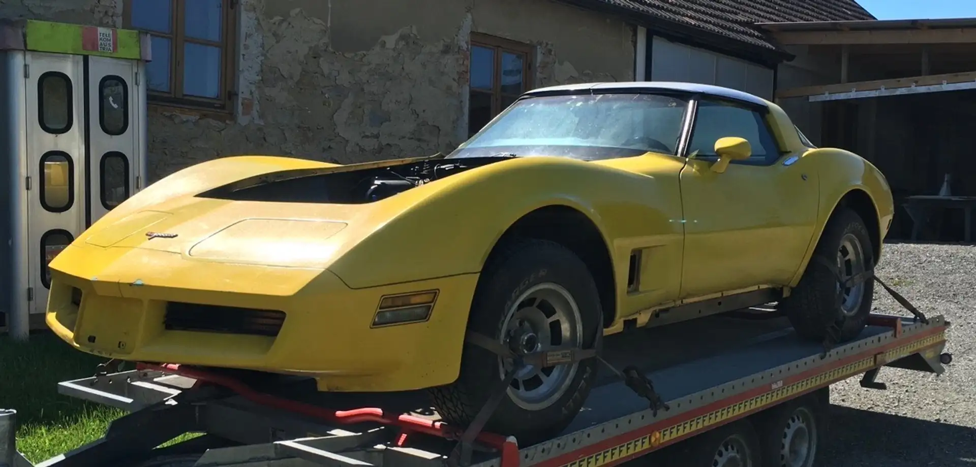 Corvette C3 Targa Gelb - 2