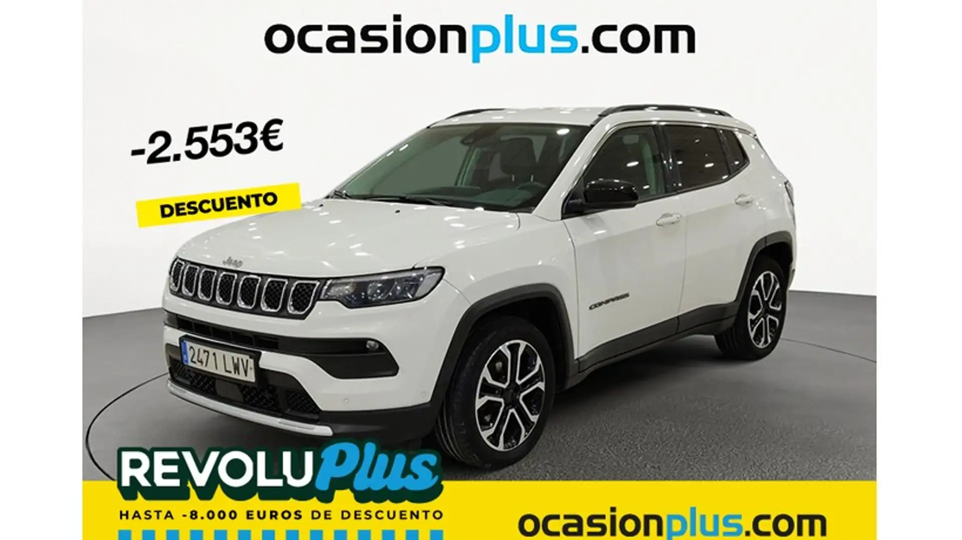 Jeep Compass 1.3 Gse T4 Limited 4x2 130 Blanc - 1