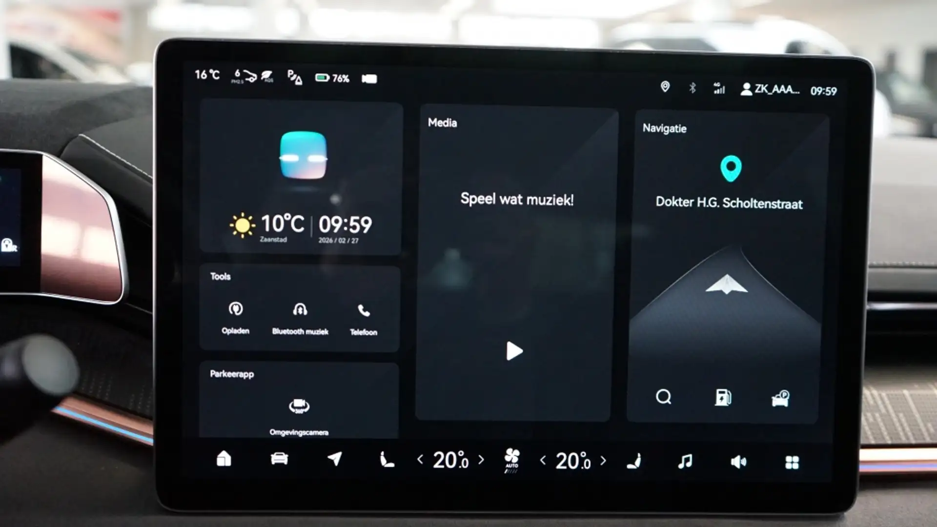 Zeekr 001 AWD Privilege | Bomvol | Yamaha Sound | Massage | Blanco - 2