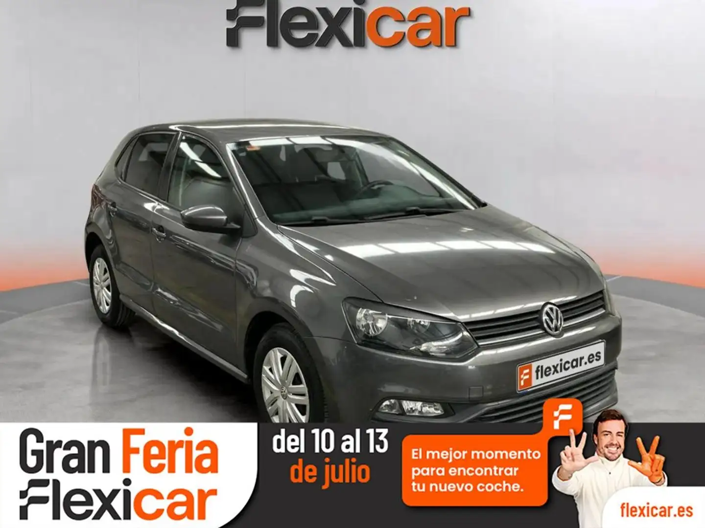 Volkswagen Polo 1.0 BMT Edition 44kW Gris - 1