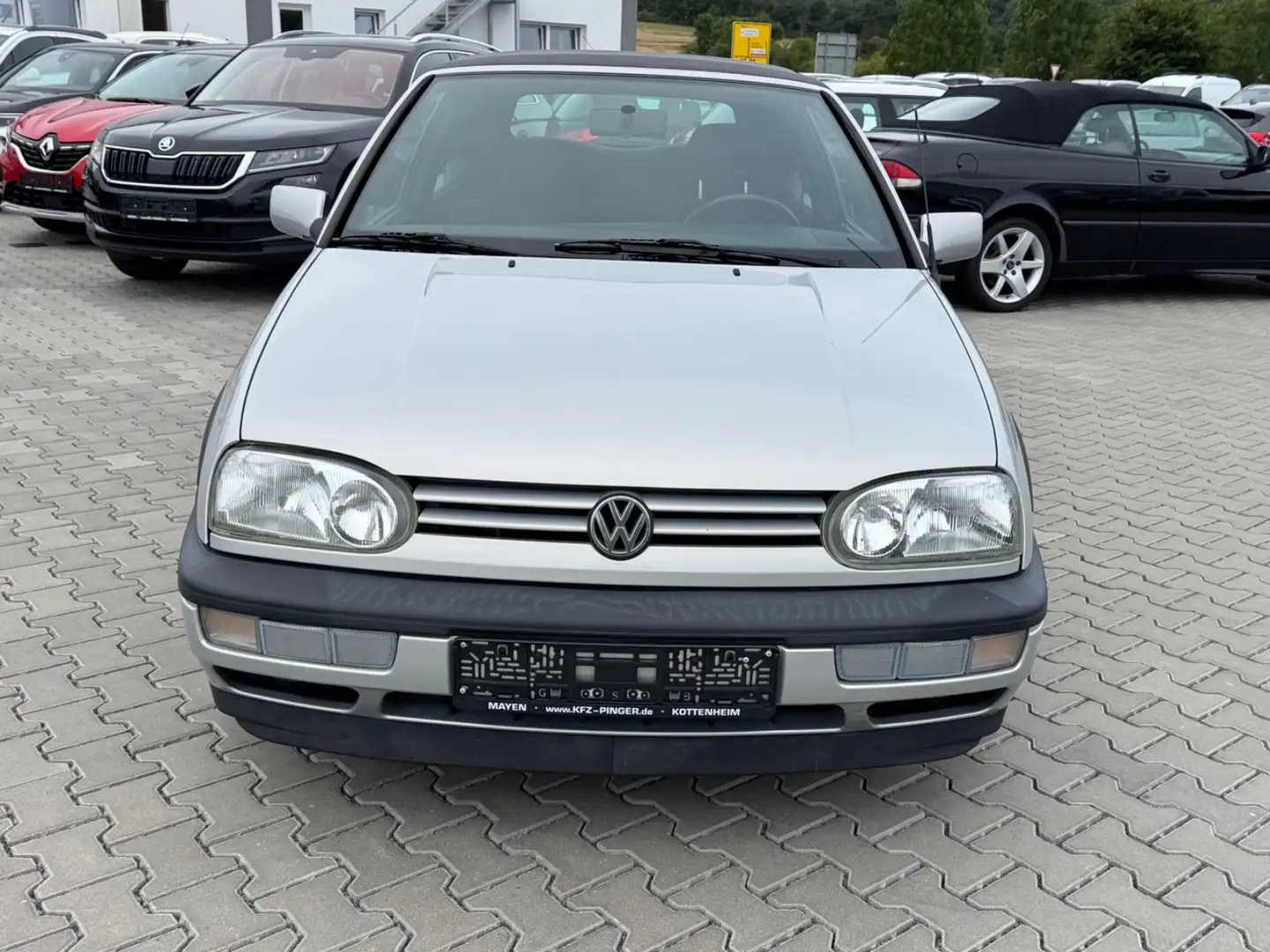 Volkswagen Golf Cabrio Silber - 1