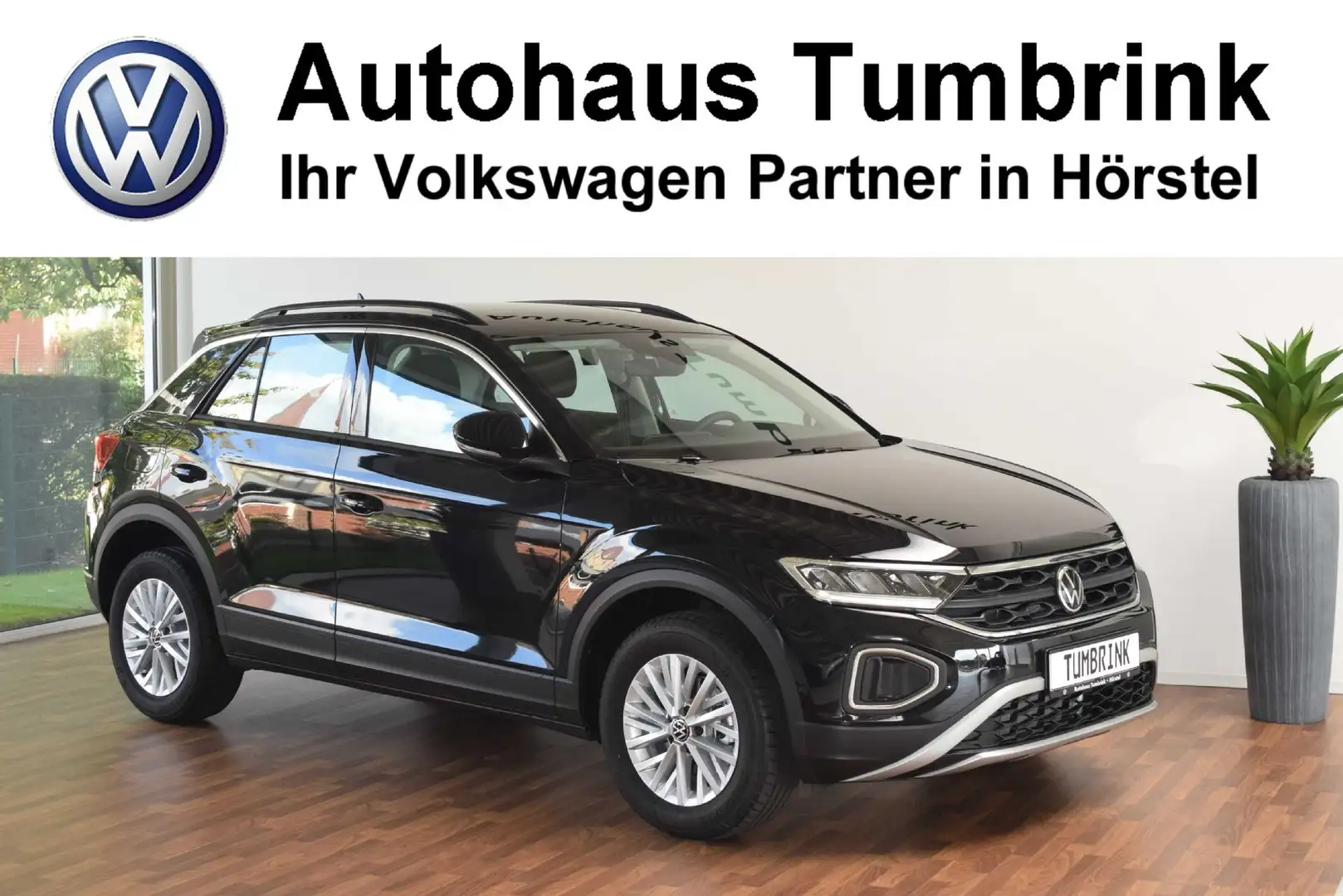 Volkswagen T-Roc Life TSI DSG Navi Kamera ACC SHZ Schwarz - 1