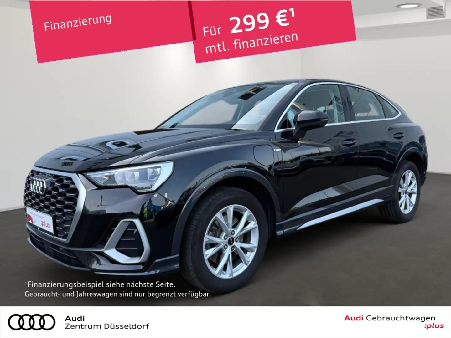 Audi Q3 Sportback 45 TFSI e S line AHK LED MMI SHZ Negro - 1