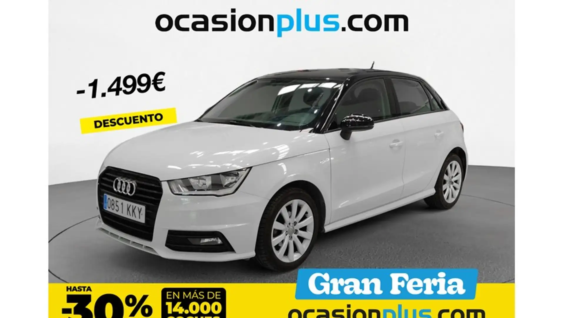 Audi A1 Sportback 1.0 TFSI Adrenalin Weiß - 1