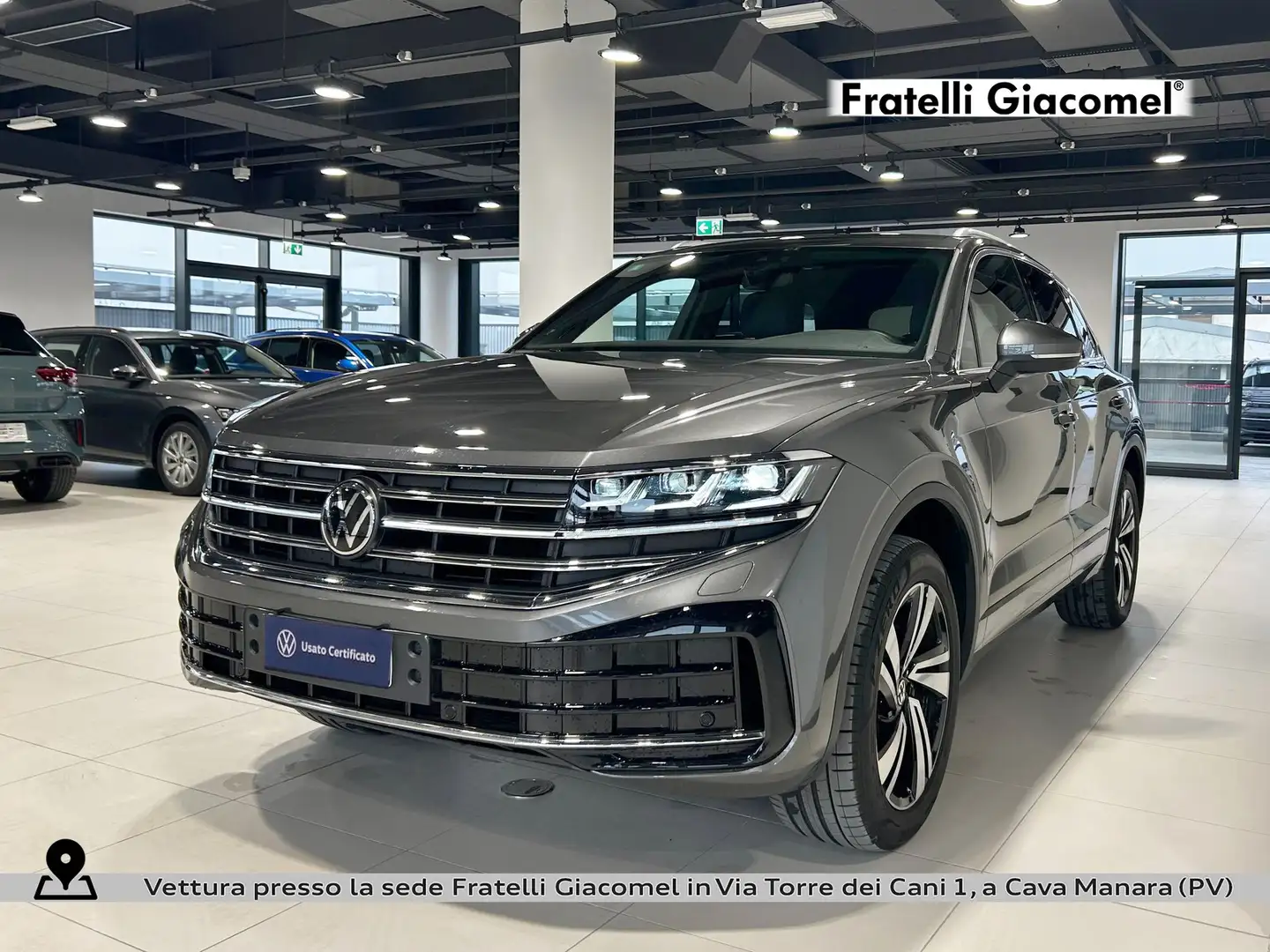 Volkswagen Touareg 3.0 v6 tdi scr elegance 231cv auto Gris - 1