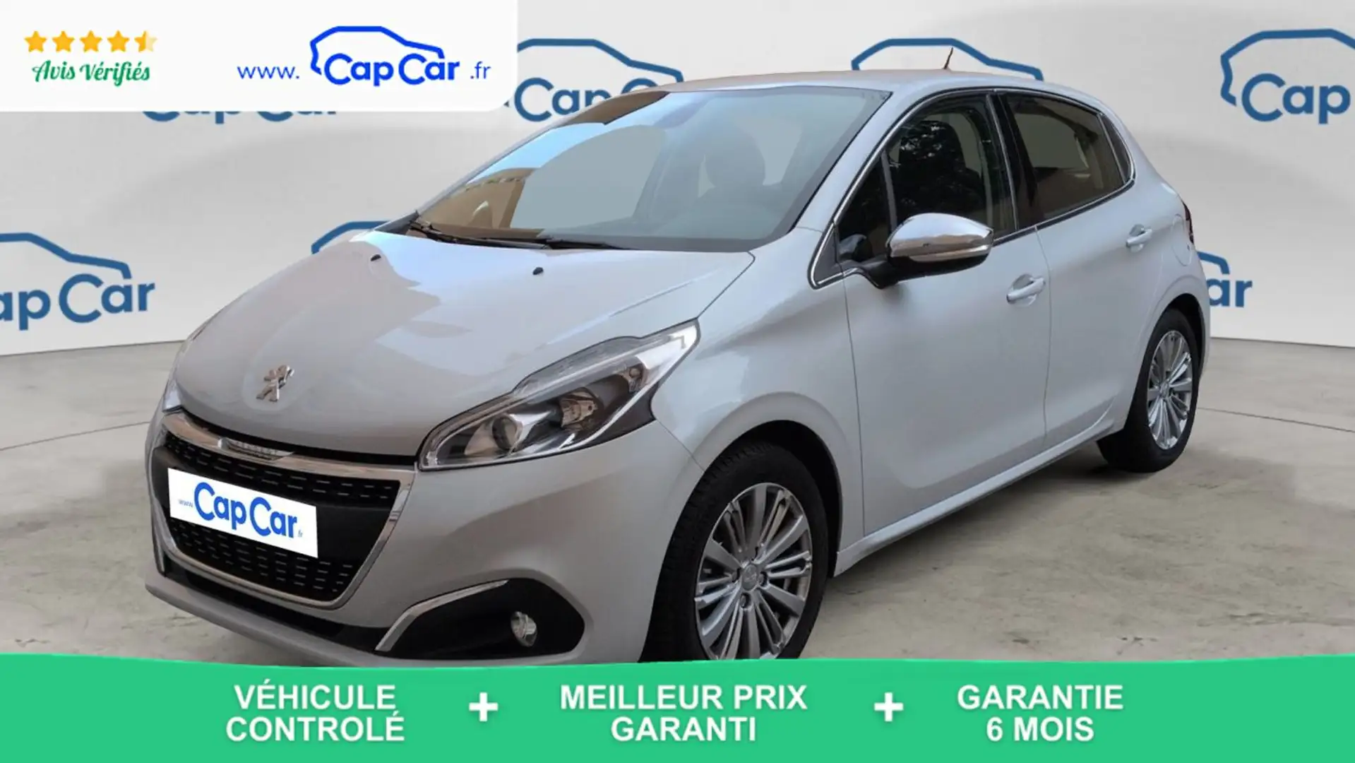 Peugeot 208 I 1.2 PureTech 82 Style Blanc - 1