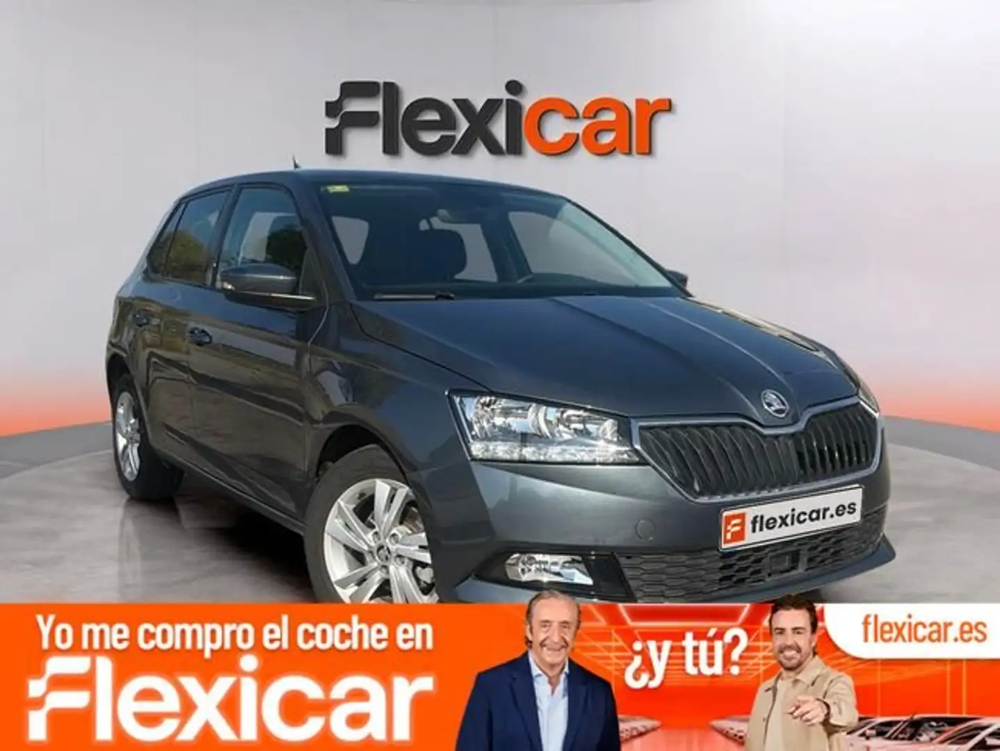 Skoda Fabia 1.0 TSI Ambition Plus 70kW Gris - 1