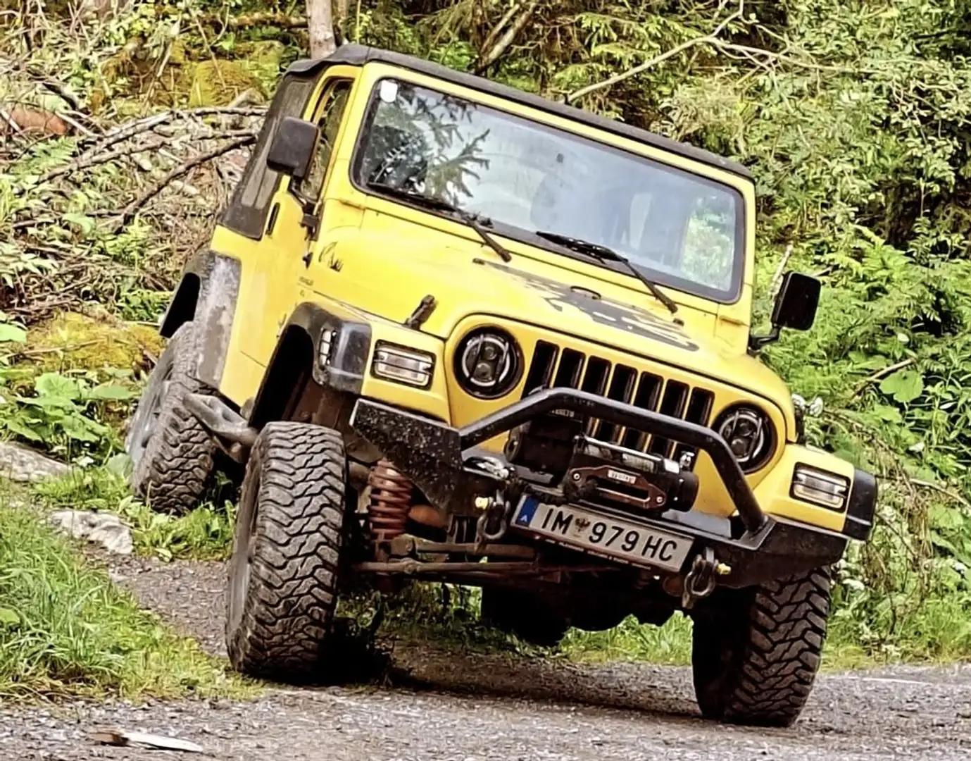 Jeep Wrangler Wrangler 4,0 Sport Soft Top Gelb - 1