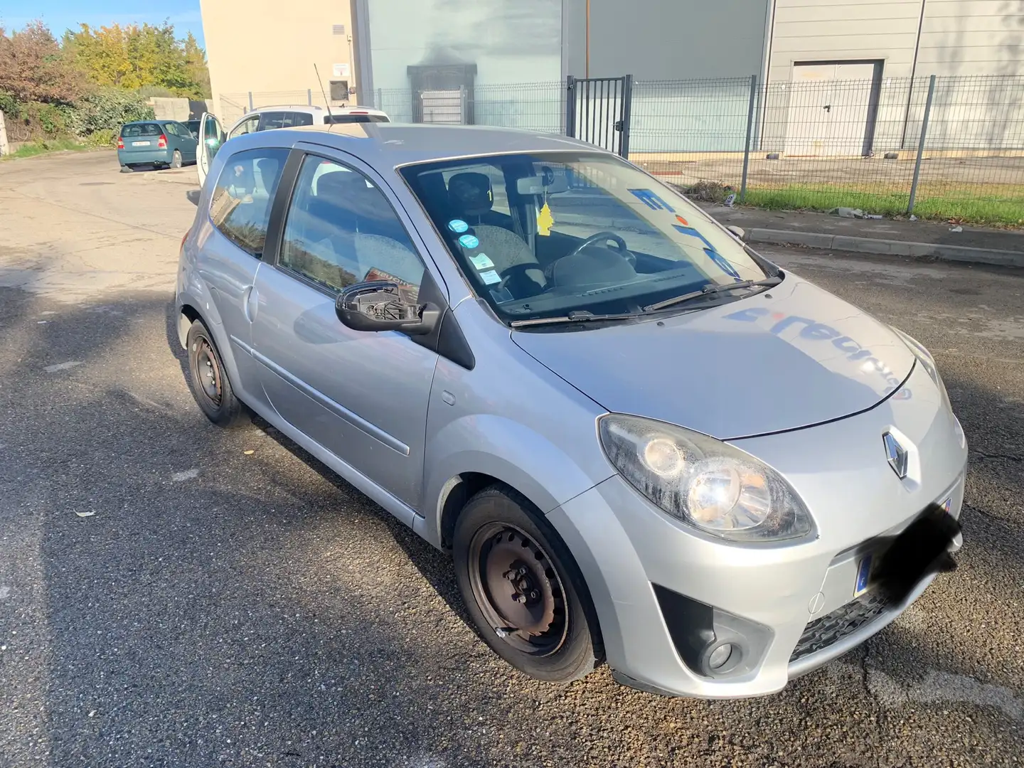 Renault Twingo II 1.5 dCi 75 eco2 Rip Curl Euro 5 Gris - 1