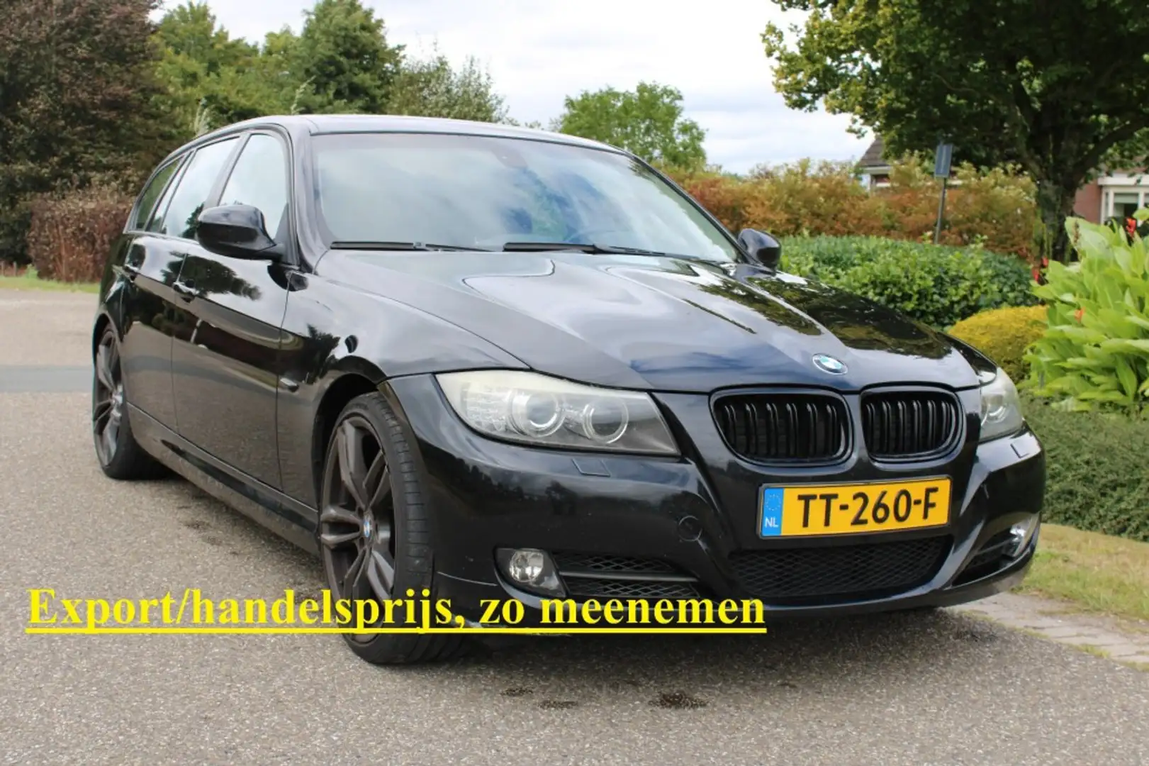 BMW 325 325I 218pk High Executive automaat leer/ECC/navi/s Schwarz - 1