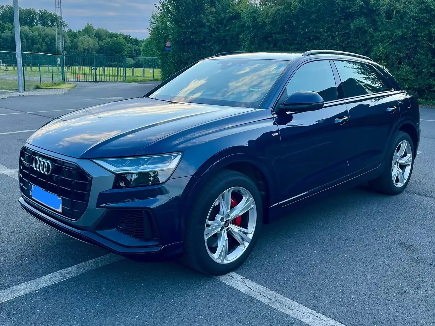 Audi Q8 Q8 55 TFSIe quattro tiptronic S-line Bleu - 1