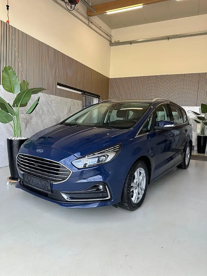 Ford S-Max 2.0 EcoBlau Titanium 7 Sitze, Start/Stopp,elekt... Blau - 1