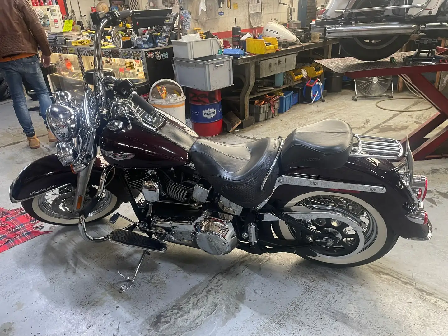Harley-Davidson Heritage Softail de luxx Rood - 1