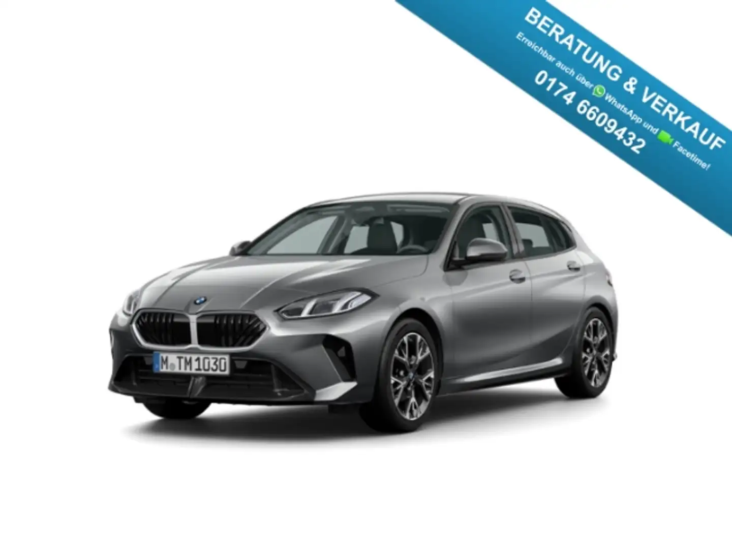 BMW 120 Sportpaket AD Navi Digitales Cockpit LED ACC Apple Grau - 1
