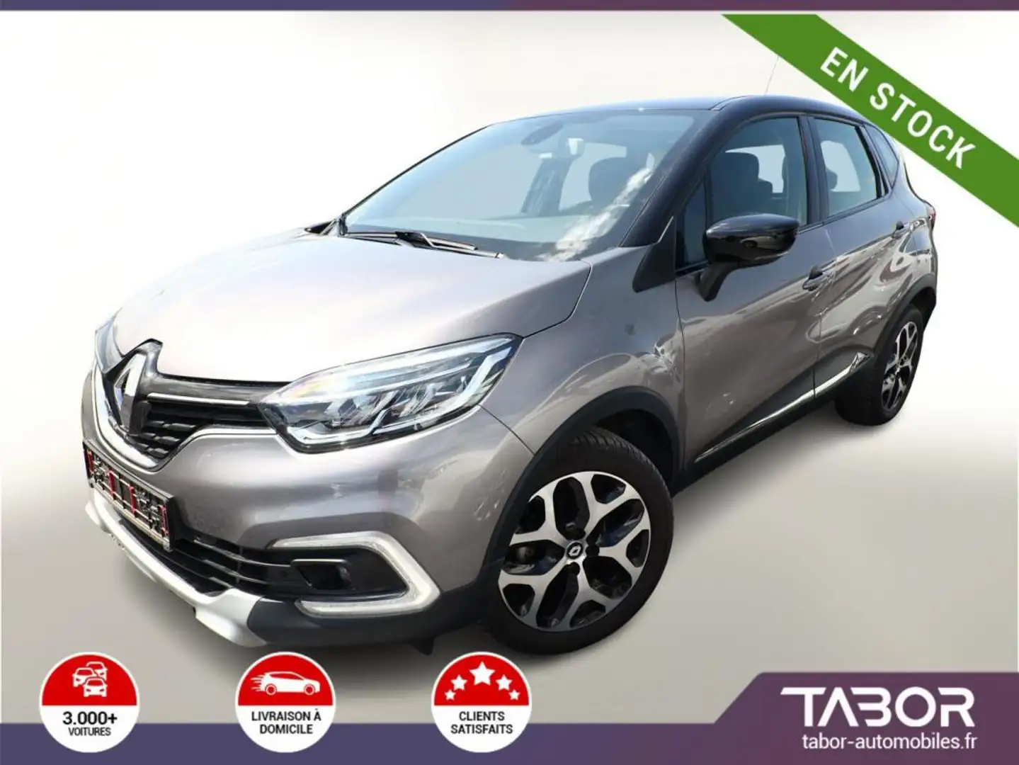 Renault Captur 1.2 TCe 120 EDC Crossborder GPS Gris - 1