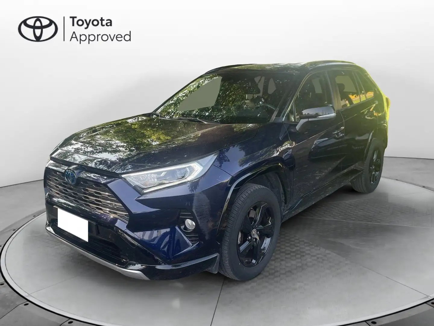Toyota RAV 4 2.5 HV (222CV) E-CVT AWD-i Black Edition Blu/Azzurro - 1