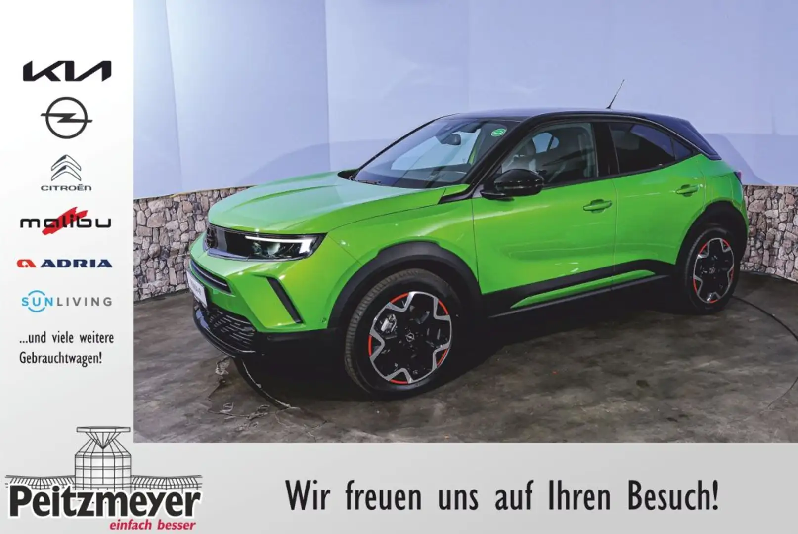 Opel Mokka-E GS Vorführfahrzeug Grün - 1