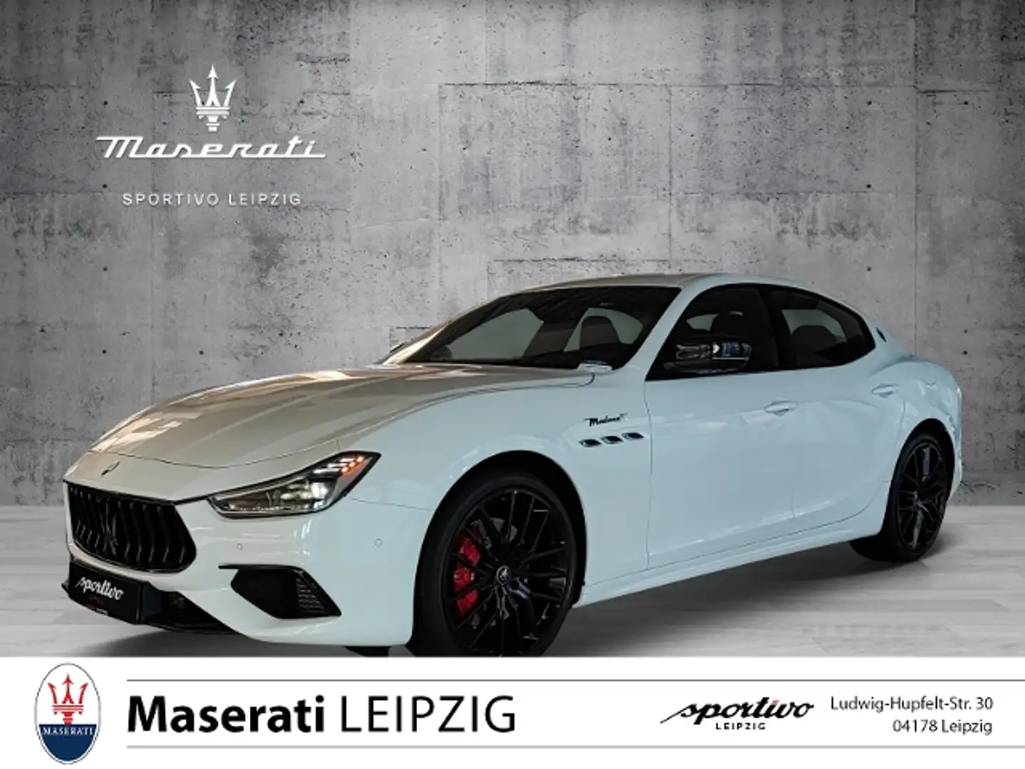 Maserati Ghibli Modena S Weiß - 2
