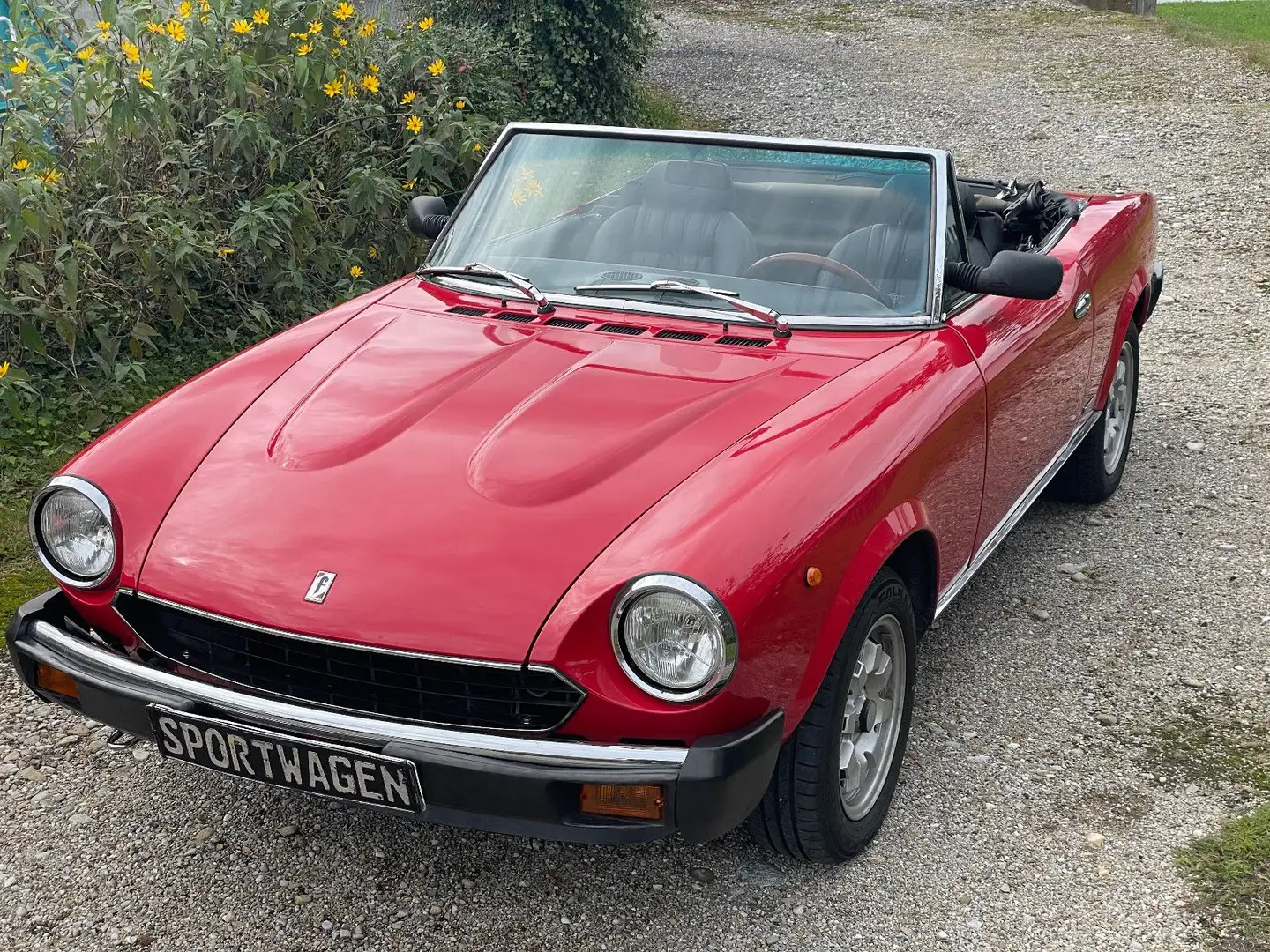 Fiat 124 Spider DS H-Nummer BRD Fahrzeug!!!! Rot - 1