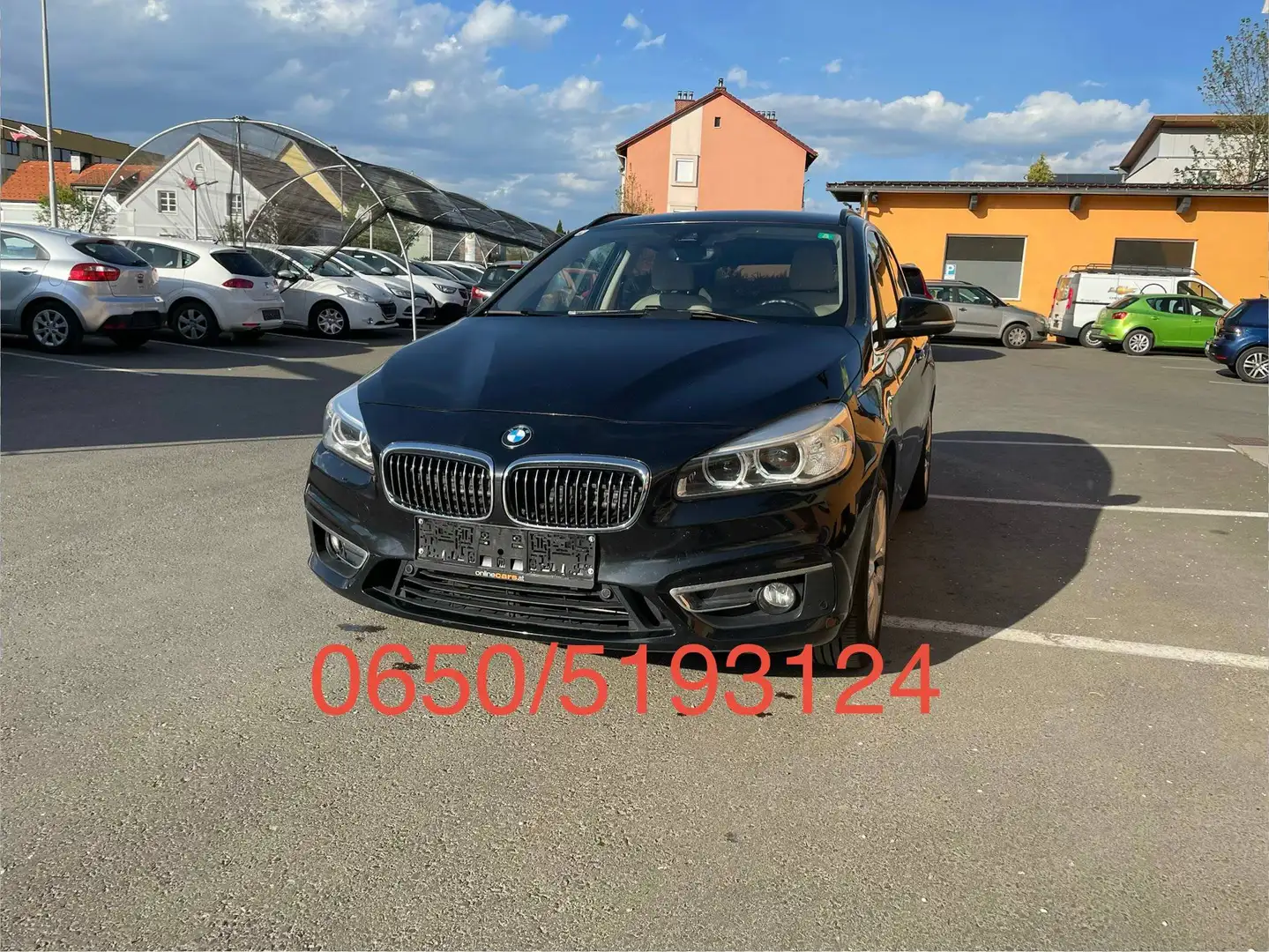 BMW 220 220d xDrive Active Tourer Luxury Line Aut. Luxury Line Schwarz - 1