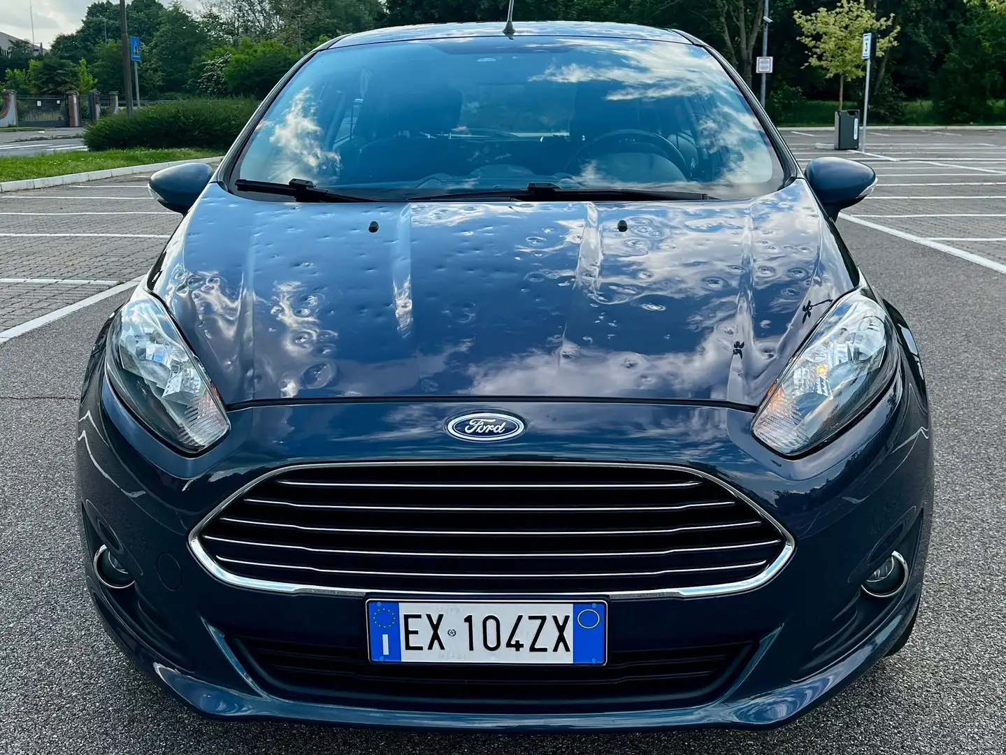 Ford Fiesta Fiesta 5p 1.0 Titanium 80cv (grandinata) Bleu - 1