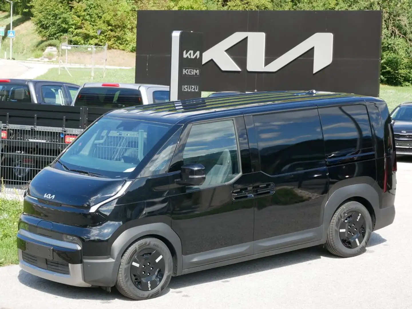 Kia Sonstige Cargo 4DR 71,2kWh L2H1 Vision Schwarz - 1