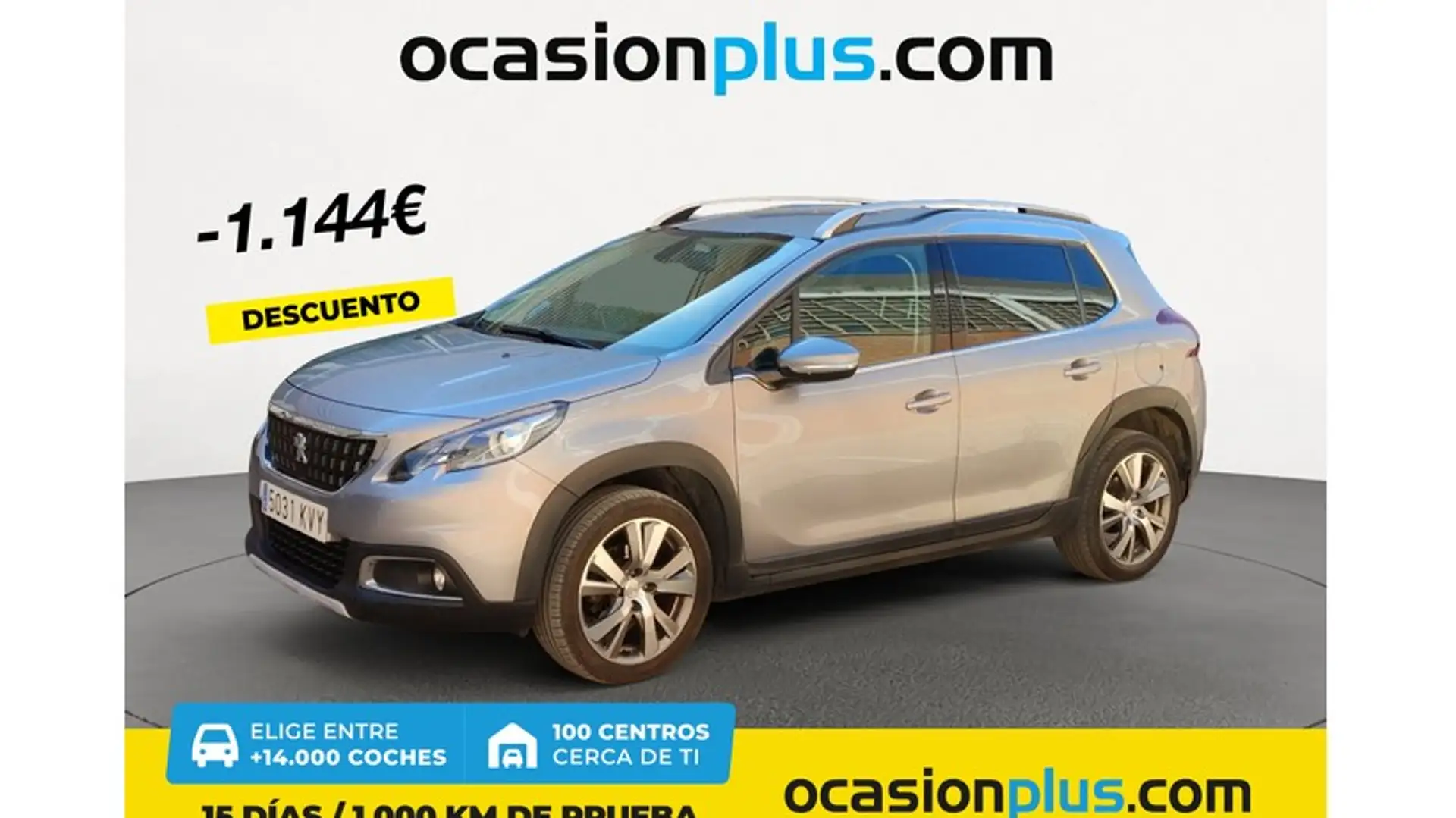 Peugeot 2008 1.5 BlueHDI S&S Allure 100 Grijs - 1