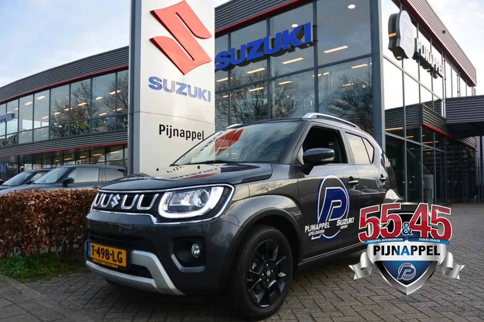 Suzuki Ignis 1.2 Style 5-deurs Smart Hybrid Navigatie/Camera/Cr Сірий - 1