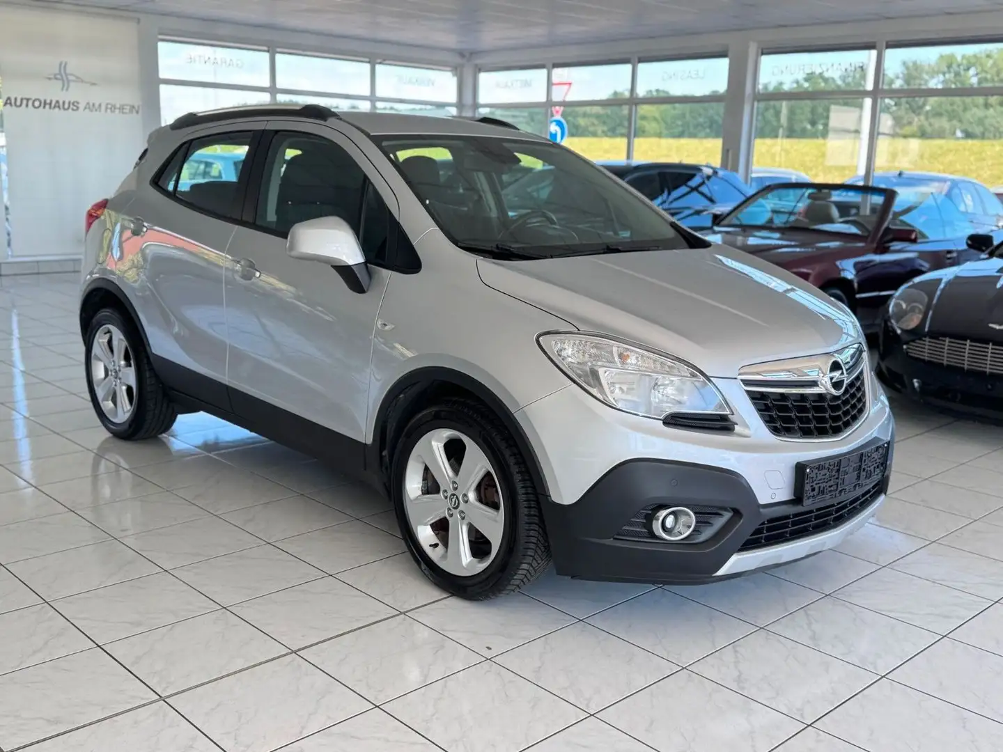 Opel Mokka 1.6+Tempomat+PDC+Klima+AnhängerKupplung Silber - 1