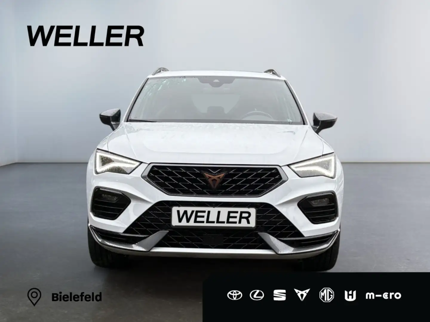 CUPRA Ateca 2.0 TSI 4Drive DSG*ACC*AHK*PANO*360°*DCC*BEATS Weiß - 2