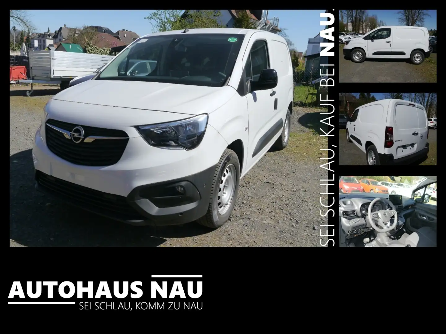 Opel Combo Cargo - e Top Angebot 21915,- Netto Weiß - 1