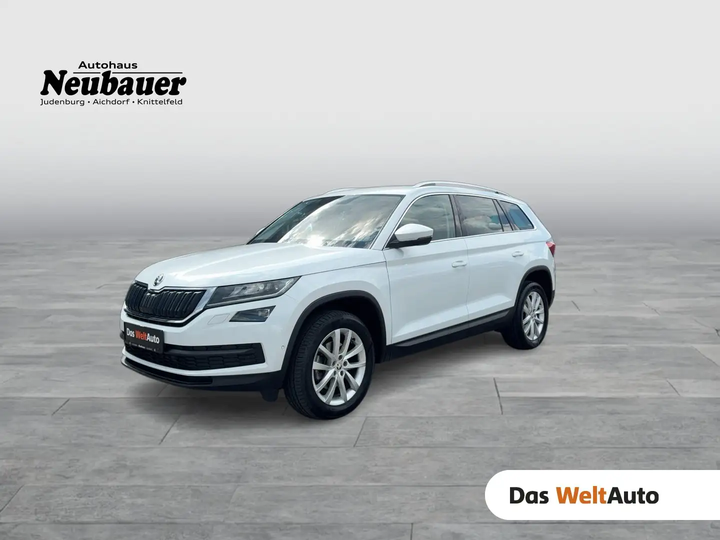 Skoda Kodiaq 4x4 Style SC TDI DSG Weiß - 1
