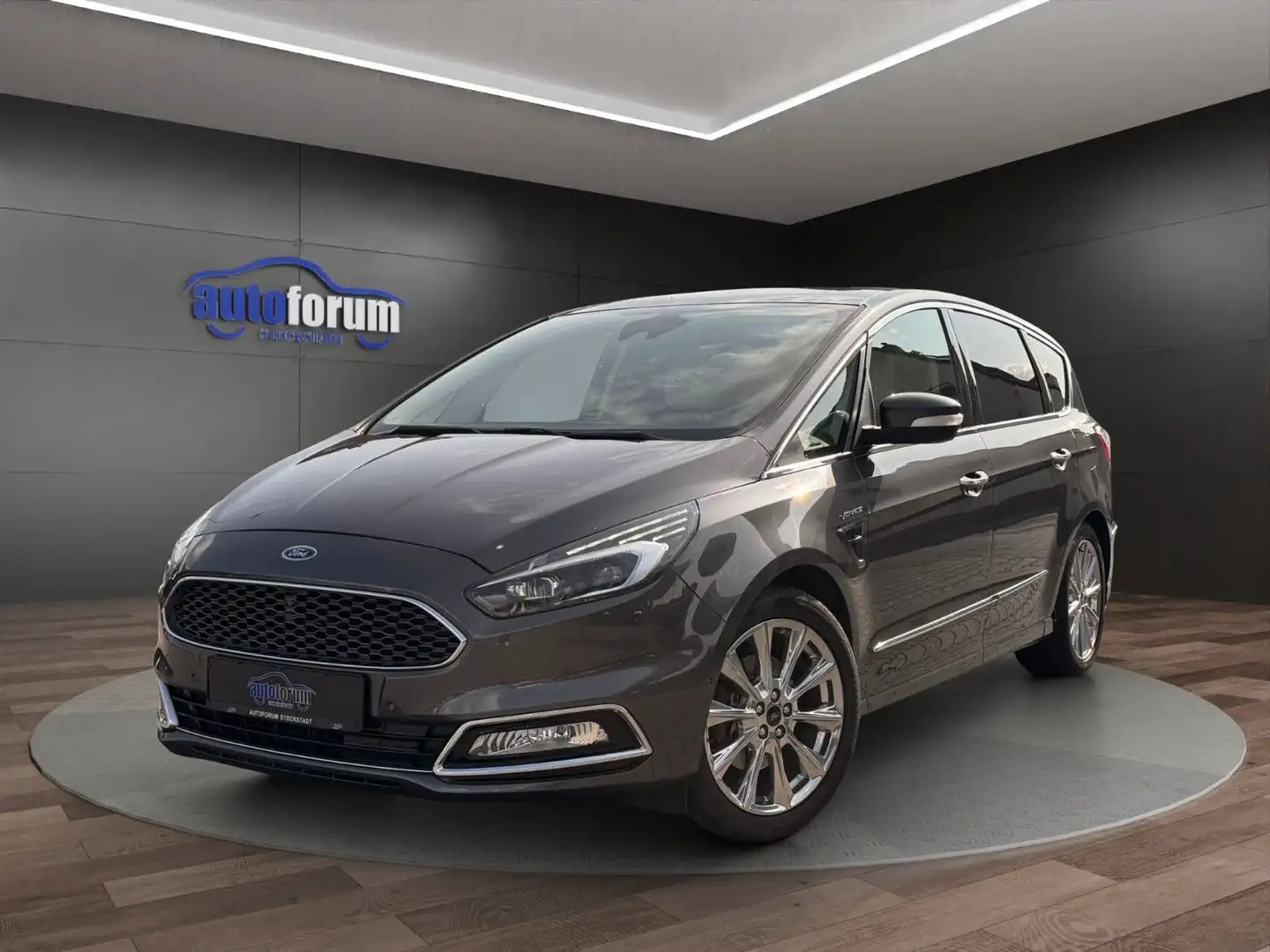 Ford S-Max Vignale PANO°NAVI°KAMERA°LED°MEMORY°LEDER Grau - 1