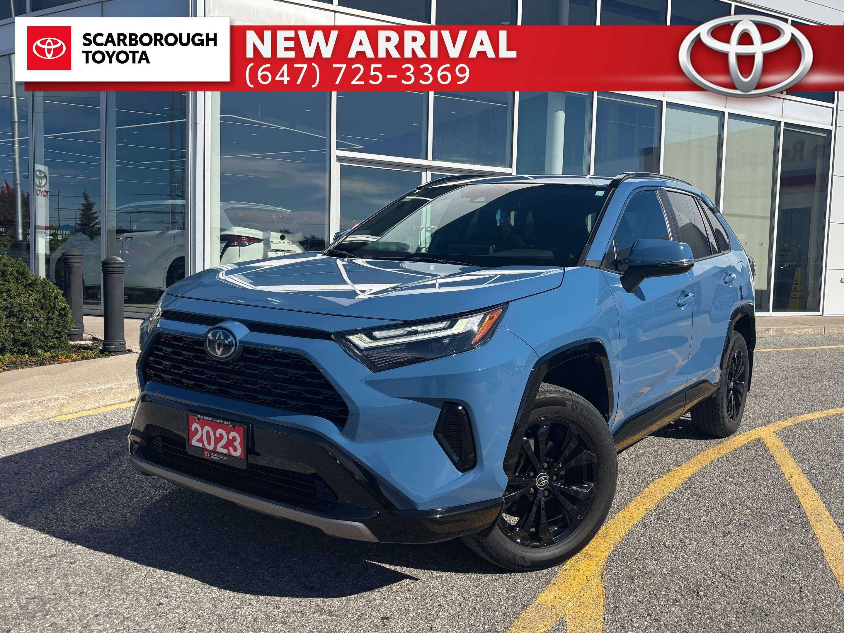 Blue 2023 Toyota RAV4 Hybrid SUV / Crossover All-Wheel Drive Automatic