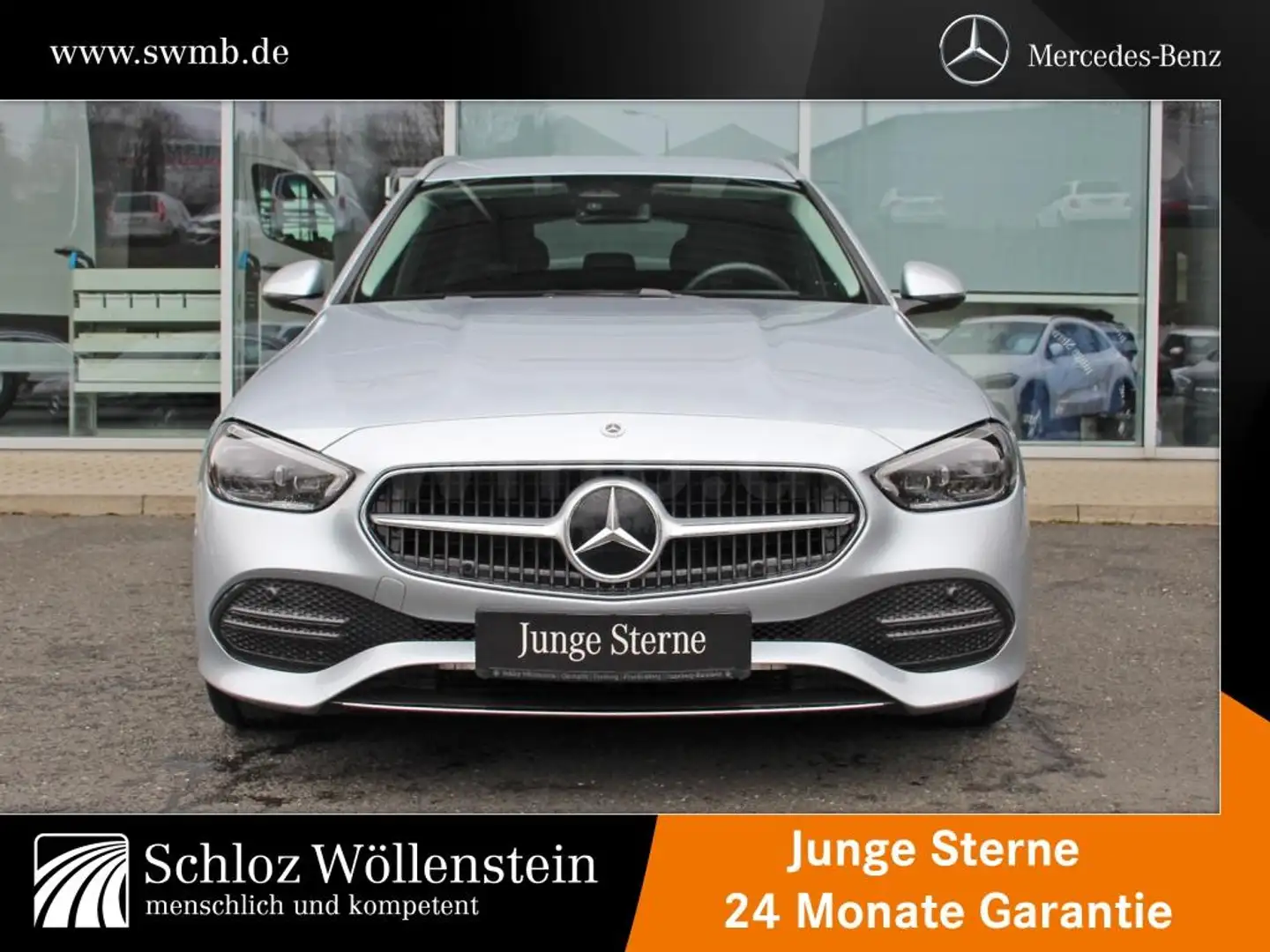 Mercedes-Benz C 200 4M T Avantgarde/DigitalLight/Sitzklima/Cam Zilver - 2