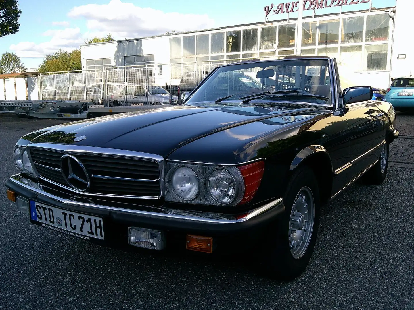 Mercedes-Benz SL 380 Cabrio V8 H-Kennzeichen & Hard-Top Schwarz - 1