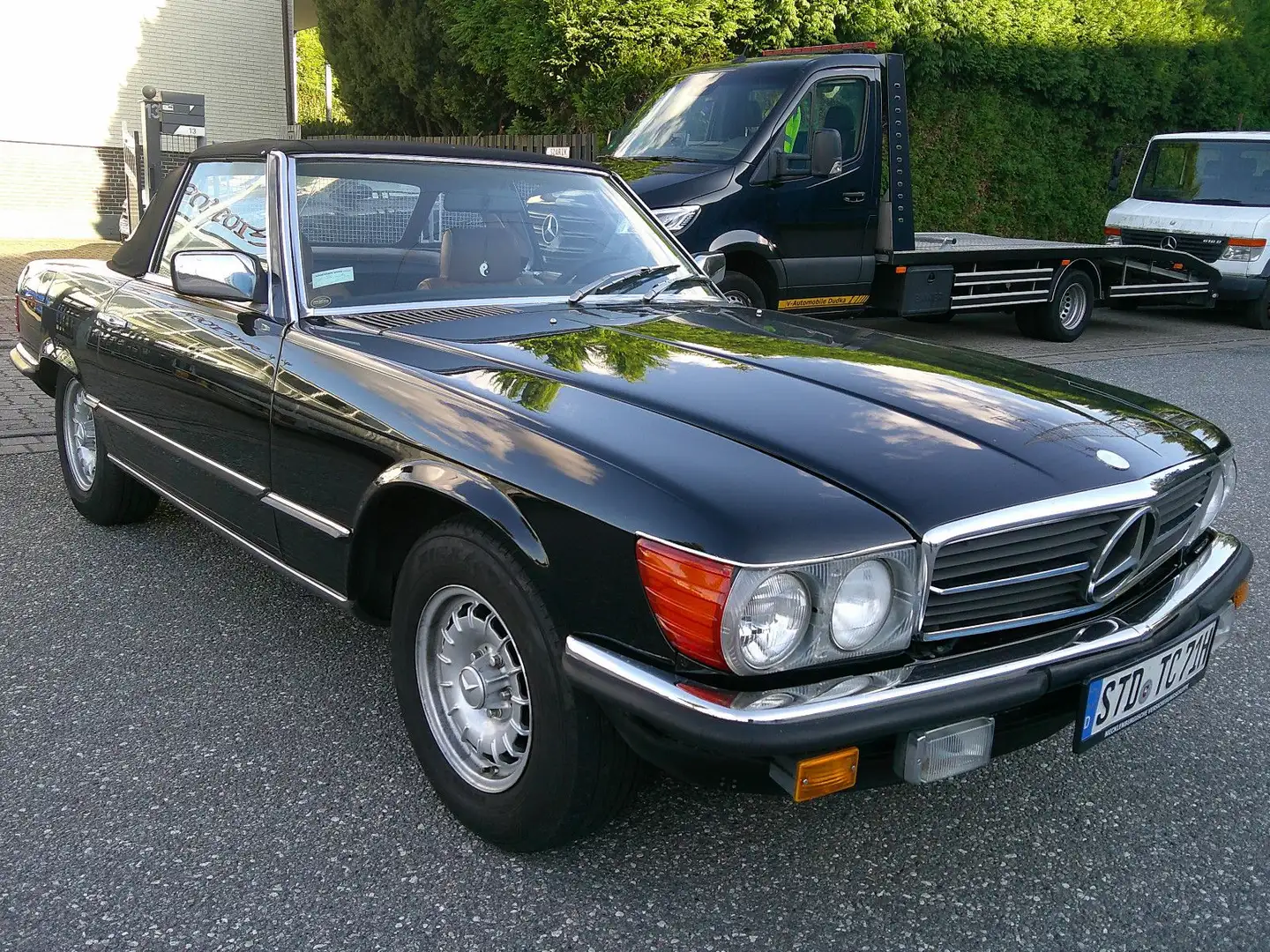Mercedes-Benz SL 380 Cabrio V8 H-Kennzeichen & Hard-Top Schwarz - 2