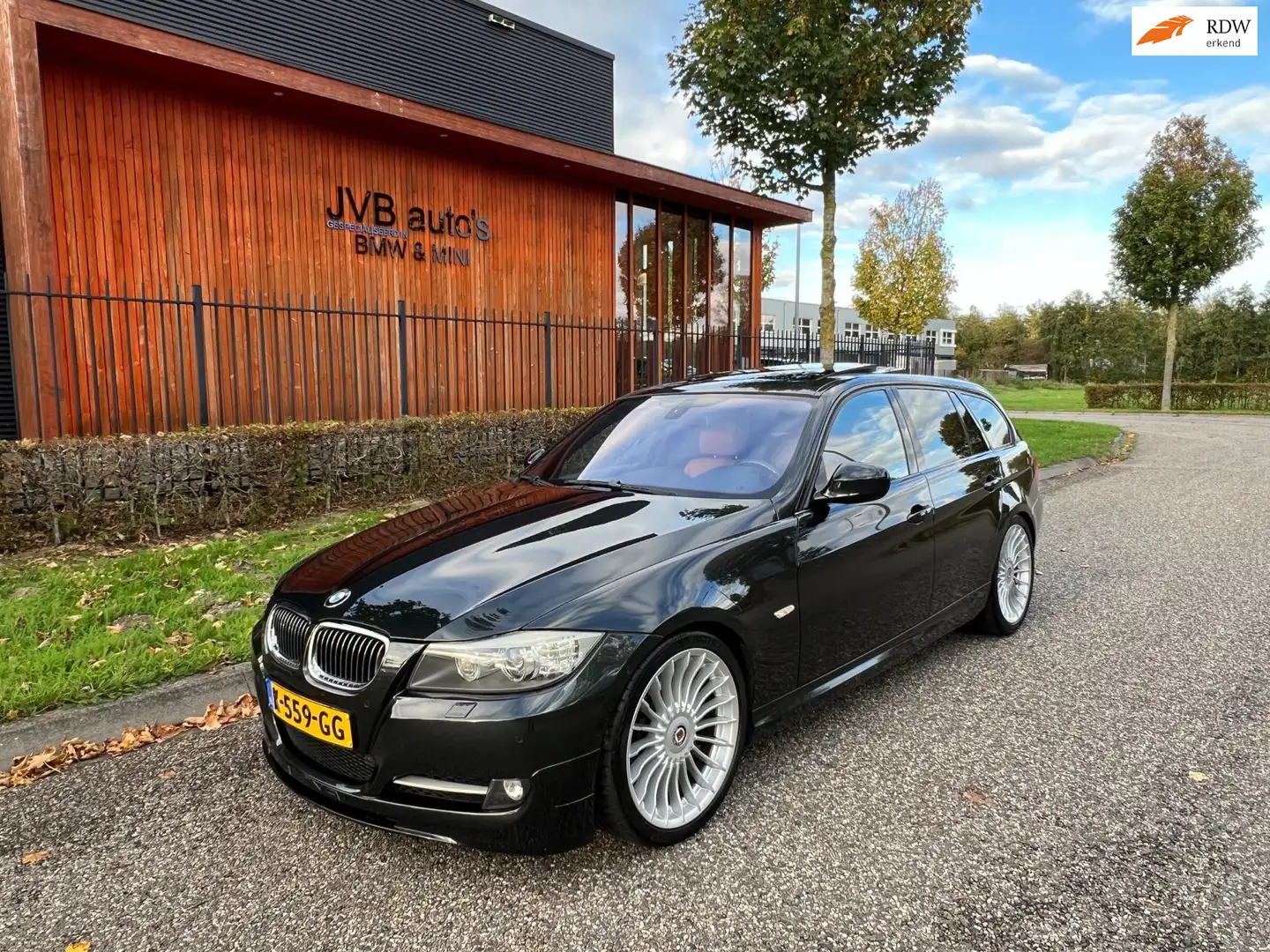 Alpina B3 Biturbo E91 touring Individual, youngtimer 360pk B Zwart - 1