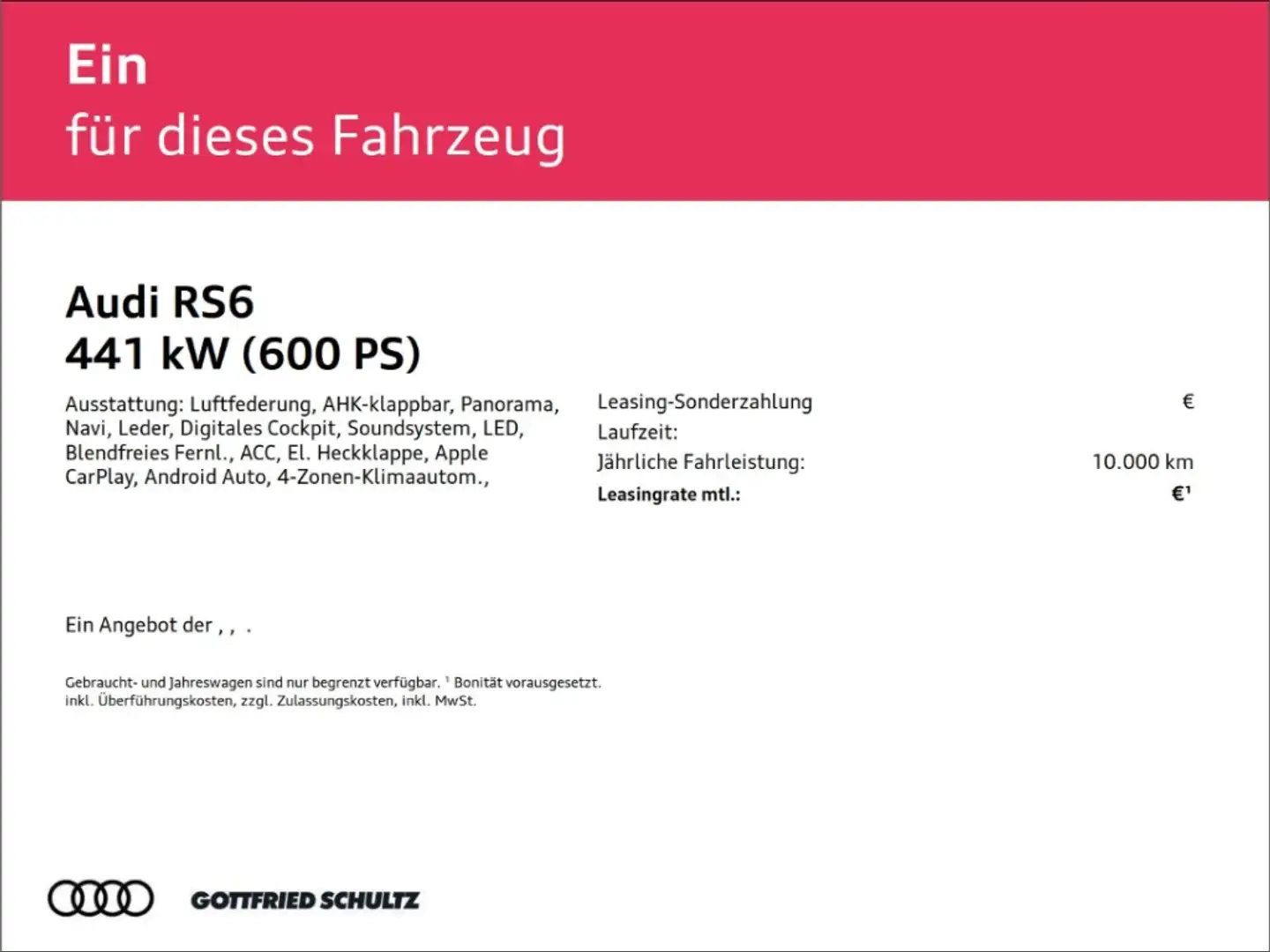 Audi RS6 Avant PANO*AHK*B&O*SPORTABGAS*RS-SITZE*LED Noir - 2